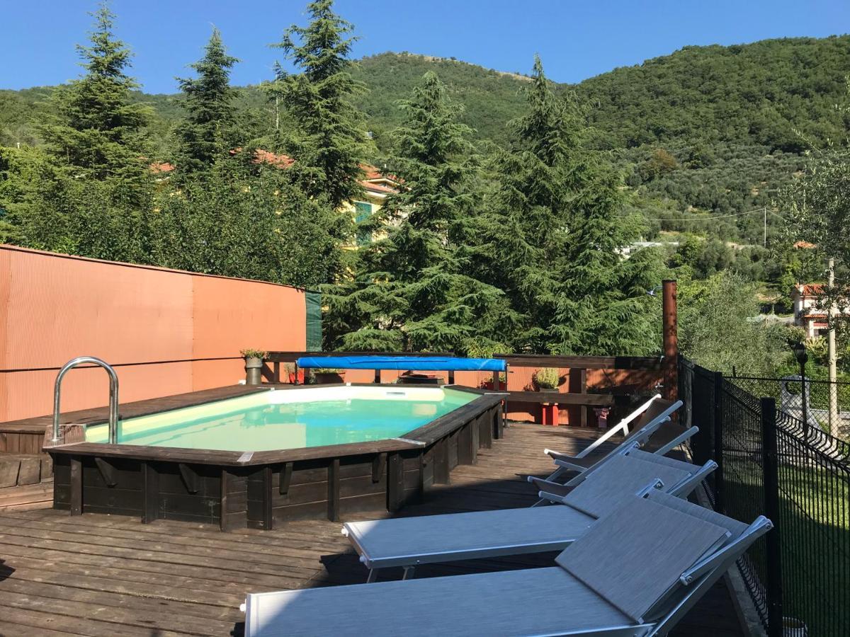 Casa Ginni Con Piscina E Giardino Caravonica Dış mekan fotoğraf