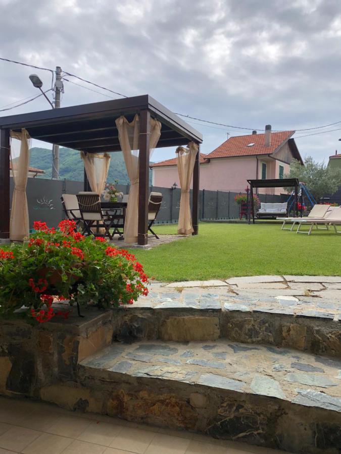 Casa Ginni Con Piscina E Giardino Caravonica Dış mekan fotoğraf