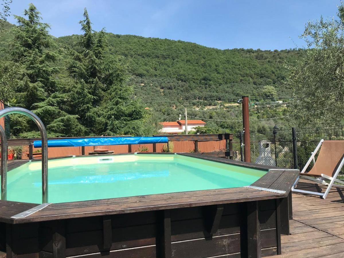 Casa Ginni Con Piscina E Giardino Caravonica Dış mekan fotoğraf