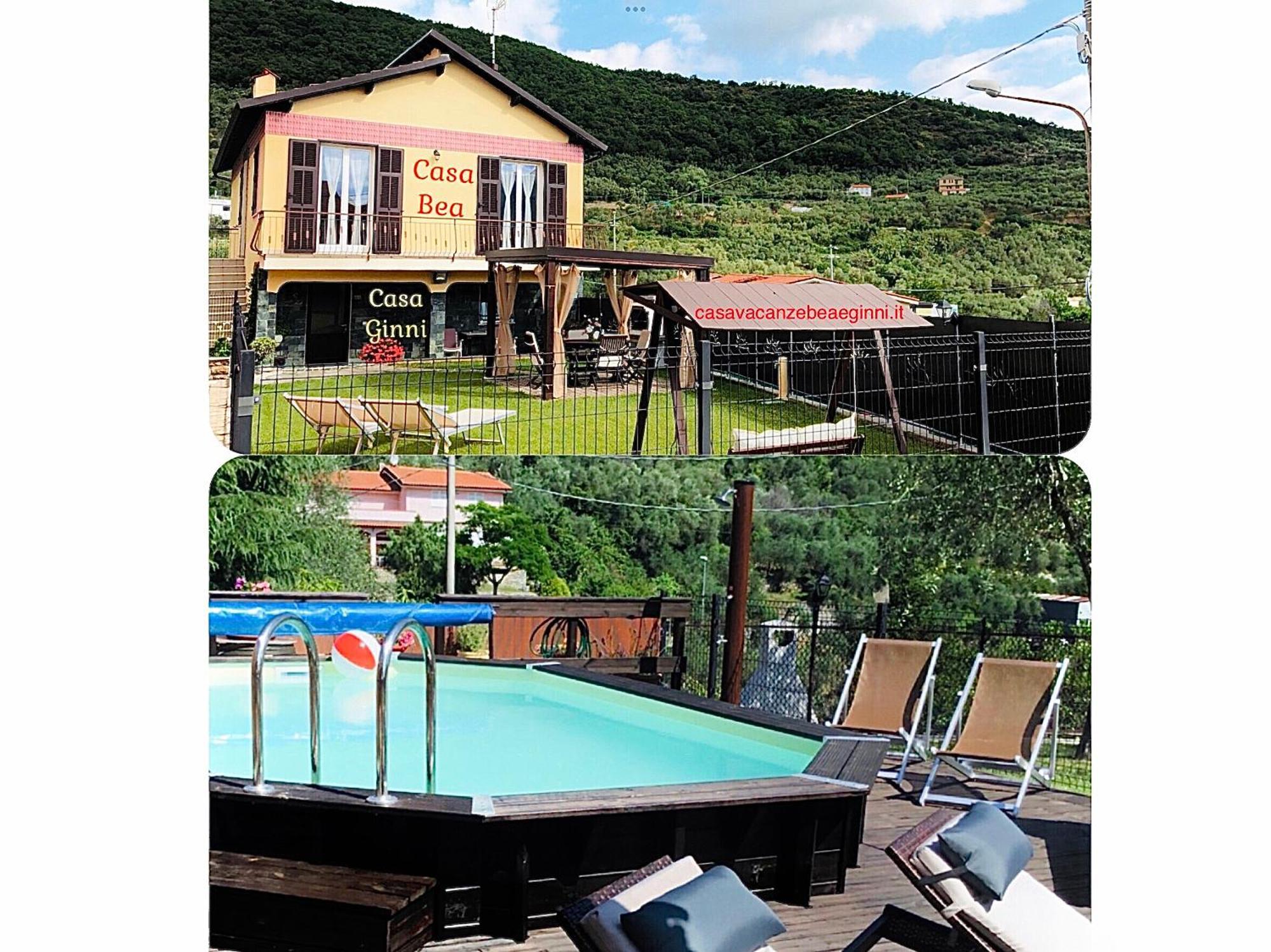 Casa Ginni Con Piscina E Giardino Caravonica Dış mekan fotoğraf